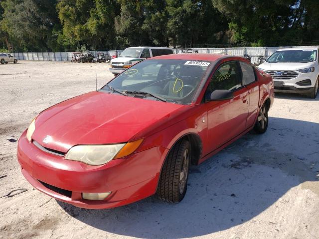 1G8AW15B47Z104350 - 2007 SATURN ION LEVEL RED photo 2