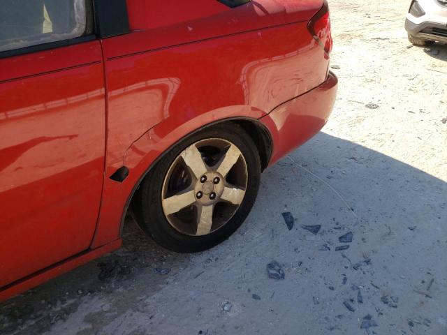 1G8AW15B47Z104350 - 2007 SATURN ION LEVEL RED photo 9