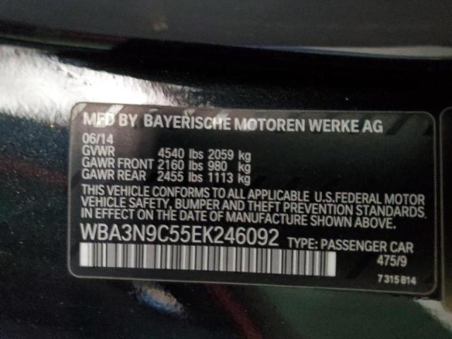 WBA3N9C55EK246092 - 2014 BMW 428 XI BLACK photo 10