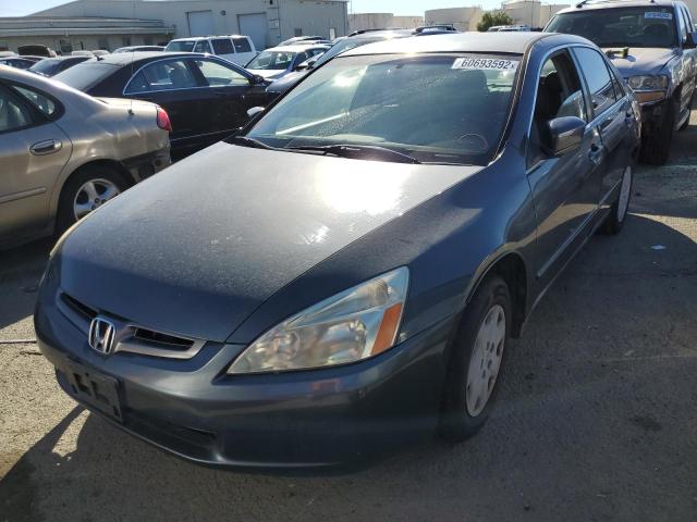 JHMCM56463C083346 - 2003 HONDA ACCORD LX GRAY photo 2