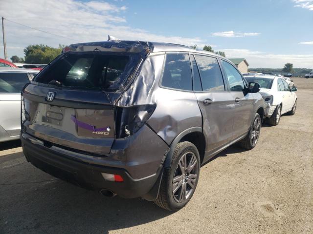 5FNYF8H55LB017544 - 2020 HONDA PASSPORT E 灰色 照片 4