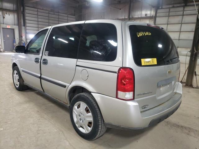 1GNDU23L26D171381 - 2006 CHEVROLET UPLANDER L SILVER photo 3