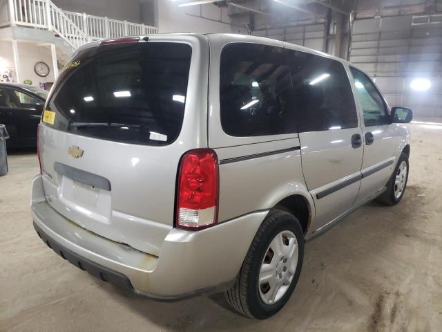 1GNDU23L26D171381 - 2006 CHEVROLET UPLANDER L 银色 照片 4
