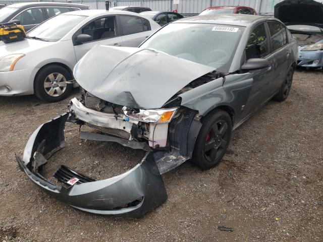 1G8AL55B87Z159027 - 2007 SATURN ION LEVEL GRAY photo 2
