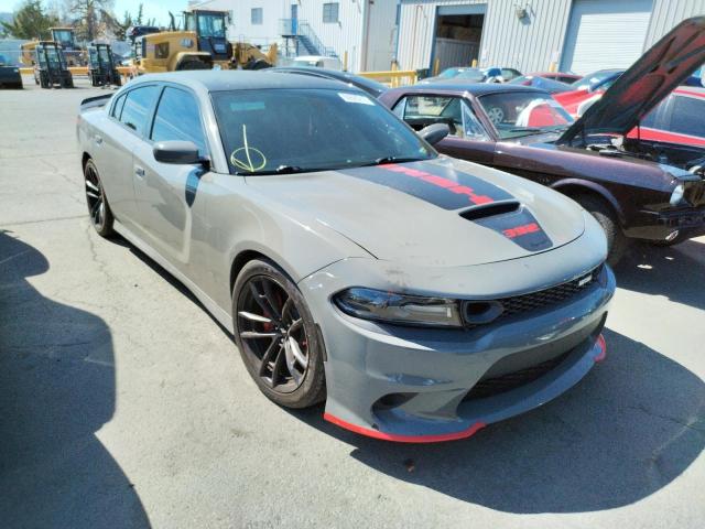 2C3CDXGJ9KH520287 - 2019 DODGE CHARGER SC GRAY photo 1