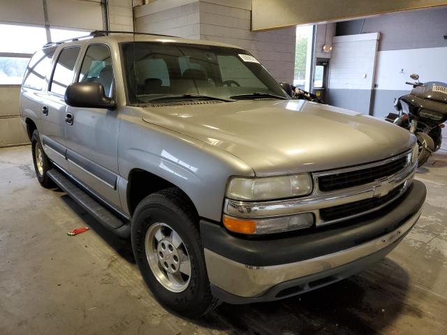 3GNEC16Z22G153607 - 2002 CHEVROLET SUBURBAN GRAY photo 1