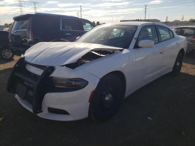 2C3CDXKTXJH144254 - 2018 DODGE CHARGER PO WHITE photo 2