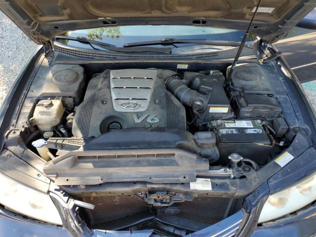 KMHFC46F67A158170 - 2007 HYUNDAI AZERA SE BLUE photo 7