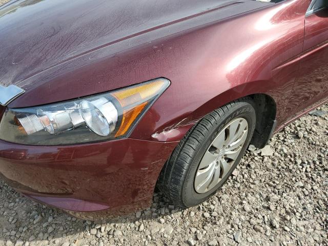 1HGCP26329A101281 - 2009 HONDA ACCORD LX MAROON photo 9