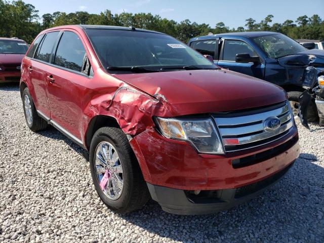 2FMDK38C47BA20963 - 2007 FORD EDGE SEL BURGUNDY photo 1