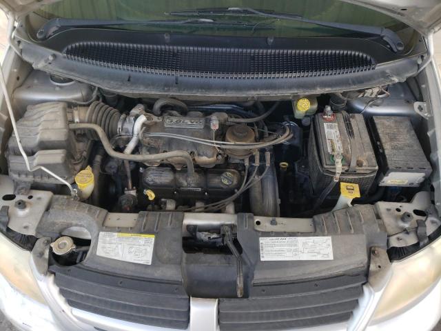 2D4GP44L17R127011 - 2007 DODGE UK ვერცხლისფერი ფოტო 7