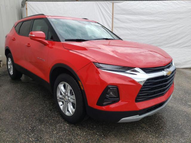 3GNKBCRS1MS527172 - 2021 CHEVROLET BLAZER 2LT RED photo 1