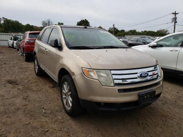 2FMDK38C17BA77511 - 2007 FORD EDGE TAN photo 1