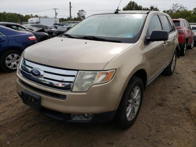 2FMDK38C17BA77511 - 2007 FORD EDGE TAN photo 2