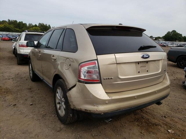 2FMDK38C17BA77511 - 2007 FORD EDGE TAN photo 3