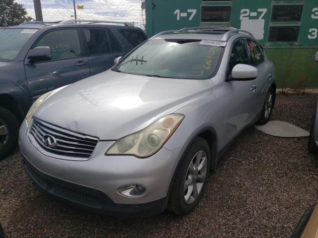 JNKAJ09F68M355069 - 2008 INFINITI EX35 BASE Արծաթագույն լուսանկար 2