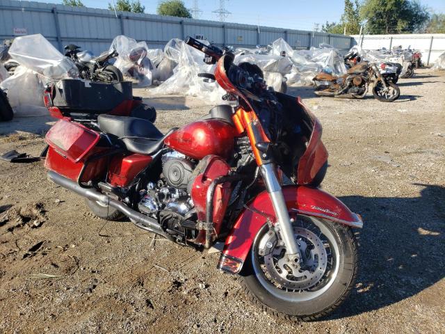 1HD1FC4148Y694064 - 2008 HARLEY-DAVIDSON FLHTCUI RED photo 1