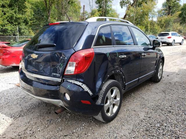 3GNAL3EKXFS533506 - 2015 CHEVROLET CAPTIVA LT BLUE photo 4