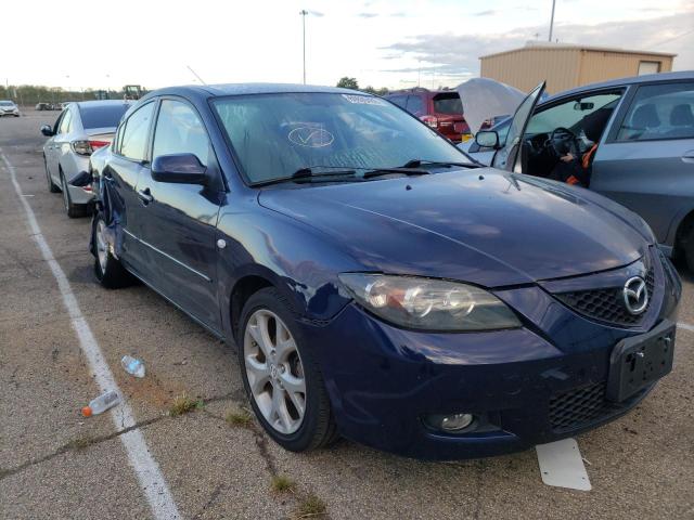 JM1BK32F781176345 - 2008 MAZDA 3 I BLUE photo 1