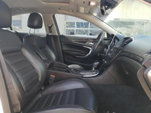 2G4GV5GV2D9248305 - 2013 BUICK REGAL WHITE photo 5