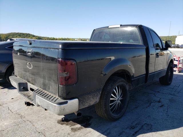 1FTRF12238KF04522 - 2008 FORD F150 BLACK photo 4