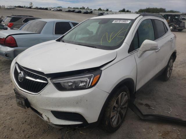 KL4CJASB3HB147020 - 2017 BUICK ENCORE PRE WHITE photo 2