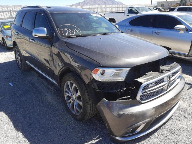 1C4RDHEG7HC833384 - 2017 DODGE DURANGO CI GRAY photo 1