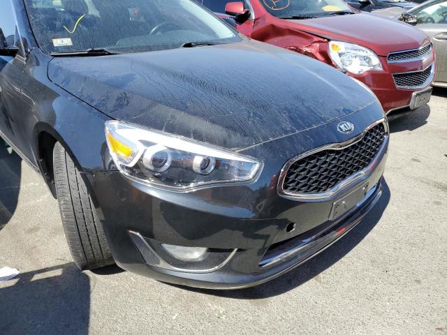 KNALN4D70E5167317 - 2014 KIA CADENZA PR BLACK photo 9