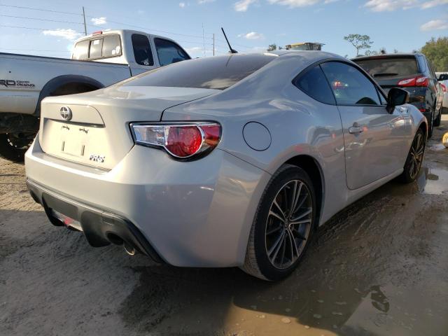 JF1ZNAA10D2733638 - 2013 TOYOTA SCION FR-S SILVER photo 4