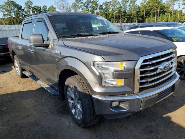 1FTEW1CF4FKD07212 - 2015 FORD F150 SUPER GRAY photo 1