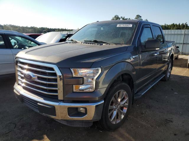 1FTEW1CF4FKD07212 - 2015 FORD F150 SUPER GRAY photo 2