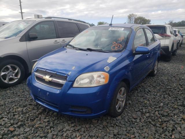 KL1TD56E39B323341 - 2009 CHEVROLET AVEO LS 蓝色 照片 2