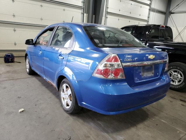 KL1TD56E39B323341 - 2009 CHEVROLET AVEO LS 蓝色 照片 3