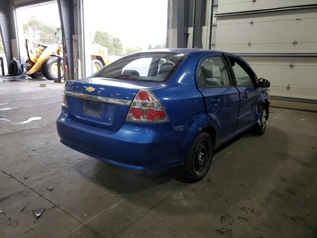 KL1TD56E39B323341 - 2009 CHEVROLET AVEO LS 蓝色 照片 4