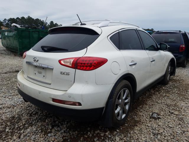 JNKAJ09EX8M303029 - 2008 INFINITI EX35 BASE Սպիտակ լուսանկար 4