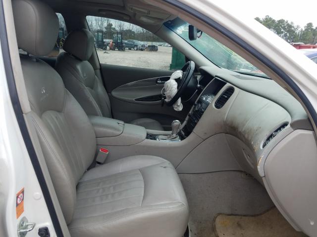 JNKAJ09EX8M303029 - 2008 INFINITI EX35 BASE Սպիտակ լուսանկար 5