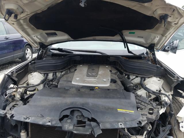 JNKAJ09EX8M303029 - 2008 INFINITI EX35 BASE Սպիտակ լուսանկար 7