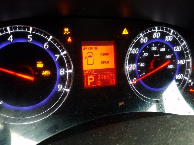 JNKAJ09EX8M303029 - 2008 INFINITI EX35 BASE Սպիտակ լուսանկար 8