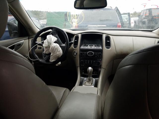 JNKAJ09EX8M303029 - 2008 INFINITI EX35 BASE Սպիտակ լուսանկար 9