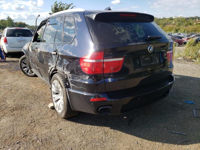 5UXFE8C56AL310587 - 2010 BMW X5 BLACK photo 3