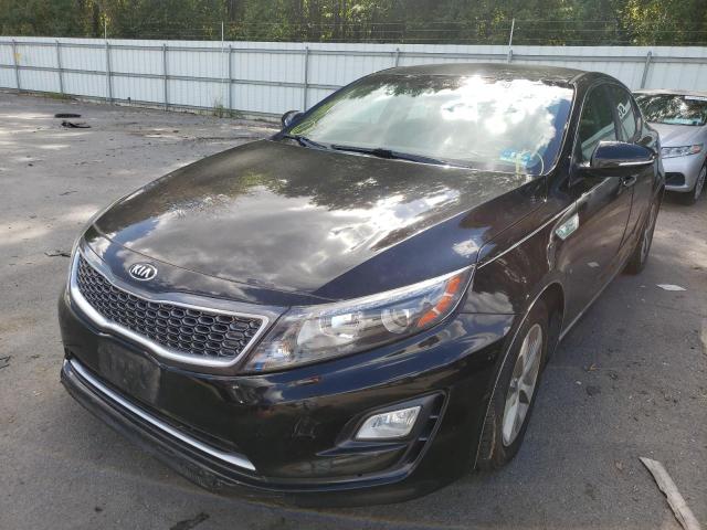 KNAGM4AD2E5071803 - 2014 KIA OPTIMA HYB BLACK photo 2