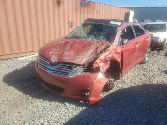 4T3ZK3BB7AU027291 - 2010 TOYOTA VENZA RED photo 2