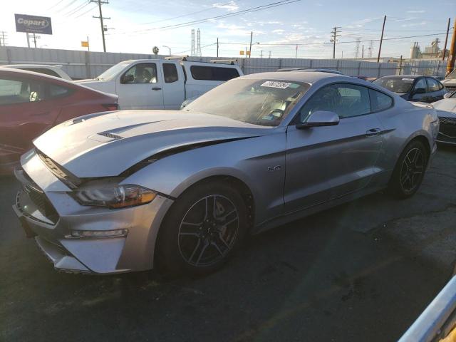 1FA6P8CF6L5131239 - 2020 FORD MUSTANG GT SILVER photo 1