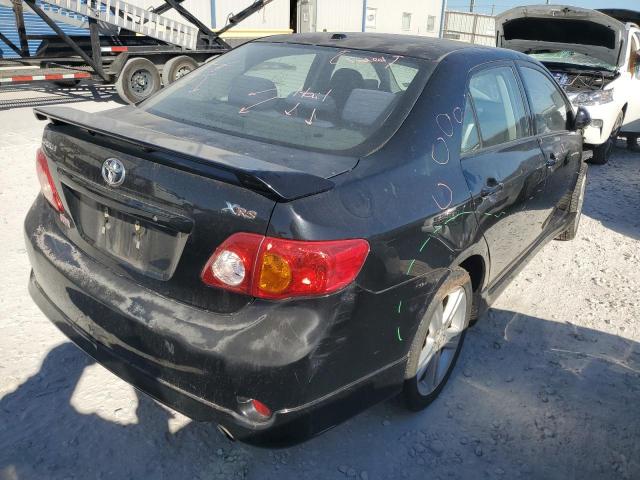 2T1BE4EE0AC043041 - 2010 TOYOTA COROLLA XR 黑色 照片 4