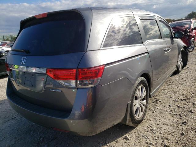 5FNRL5H33GB137035 - 2016 HONDA ODYSSEY GRAY photo 4