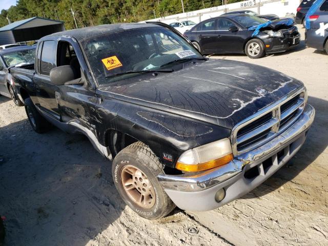 1B7GL2AZ7YS729157 - 2000 DODGE DAKOTA QUA BLACK photo 1