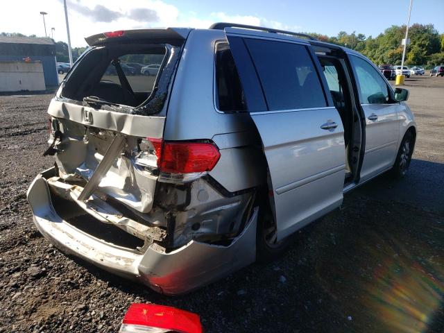 5FNRL38709B008163 - 2009 HONDA ODYSSEY EX SILVER photo 4