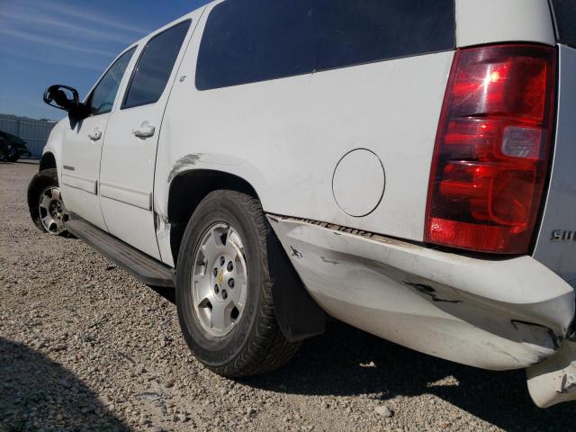 1GNUKJE38AR138149 - 2010 CHEVROLET SUBURBAN K WHITE photo 9