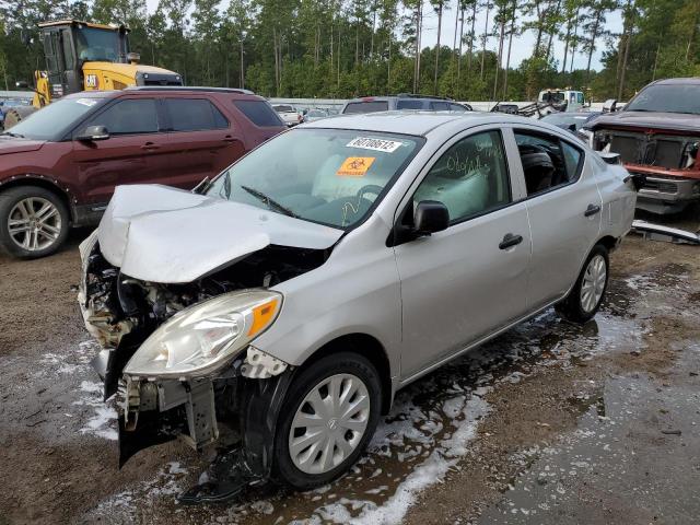 3N1CN7AP1EL852356 - 2014 NISSAN VERSA SILVER photo 2