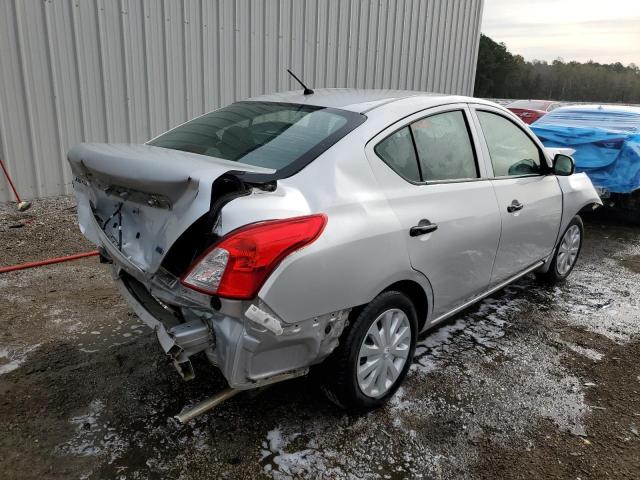 3N1CN7AP1EL852356 - 2014 NISSAN VERSA SILVER photo 4